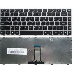 LENOVO LENOVO b40-30 Keyboard کیبورد لپ تاپ آی بی ام لنوو با فریم نقره ای و بدون بکلایت