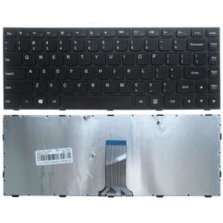 LENOVO B41-30 Keyboar کیبورد لپ تاپ آی بی ام لنوو با فریم نقره ای و بدون بکلایت